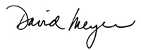 David Meyer signature