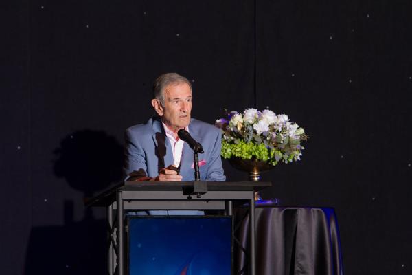 Man speaking at Spirit of Innovation Gala 2018