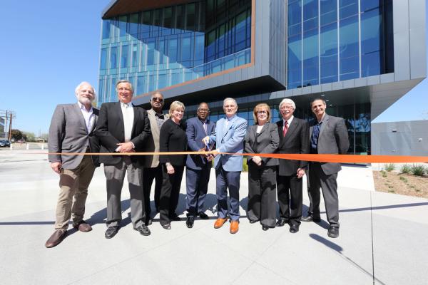 Ribbon cutting for Medical Research Laboratory Building Dedication
