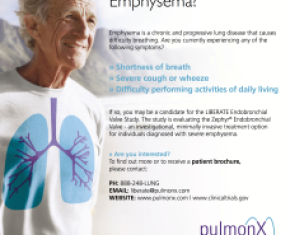 Emphysema trial flyer